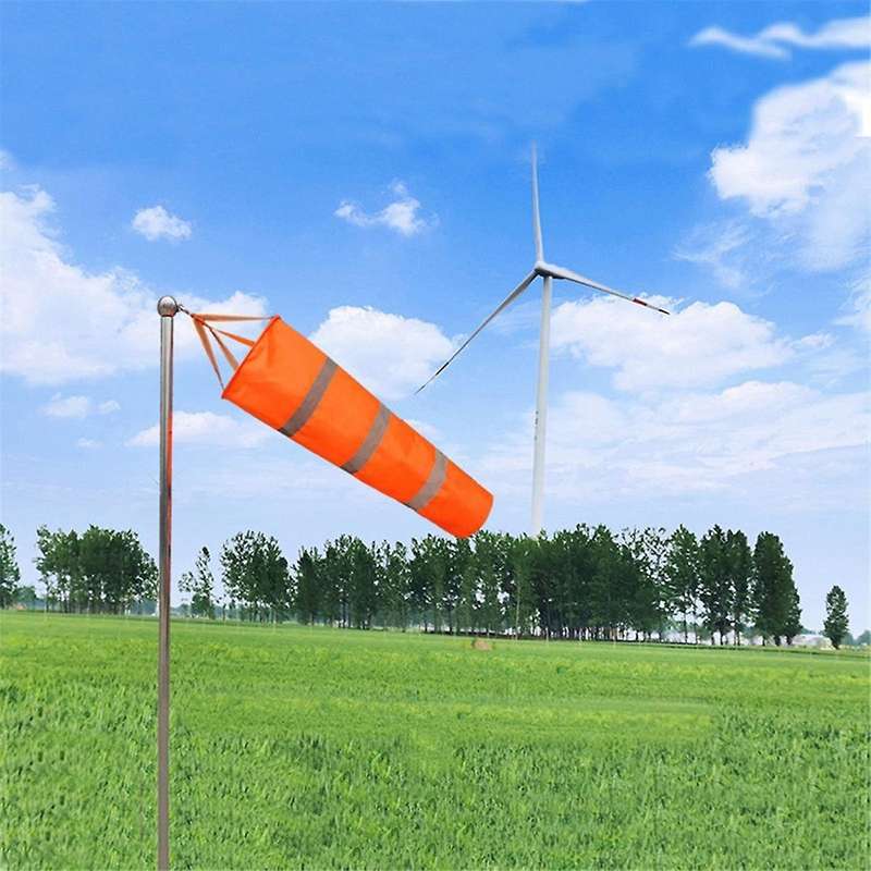 Airport Windsocks Orange Waterproof Windsock Reflective Wind Bag 60cm