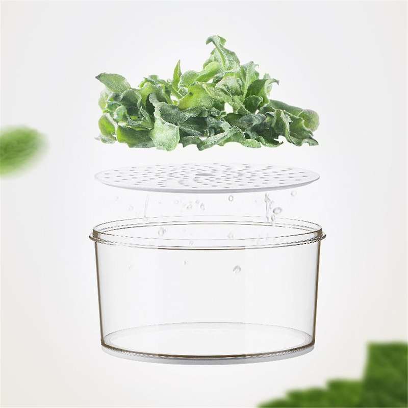 Airtight Bread Box Round Homemade Bread Storage Container Time Recording Bread Keeper for Homemade B