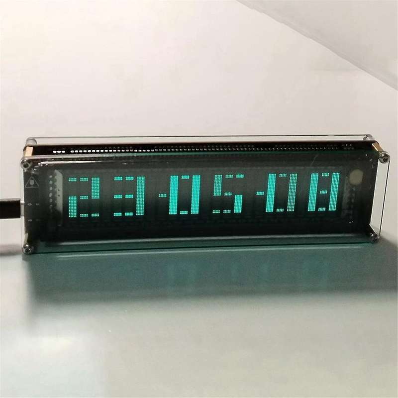 AK2515VFD Voice Controlled Music Spectrum Indicator Light, Electronic Digital Clock, Voice Controll
