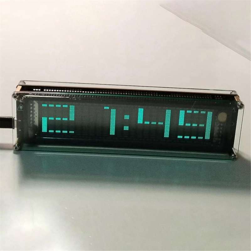 AK2515VFD Voice Controlled Music Spectrum Indicator Light, Electronic Digital Clock, Voice Controll