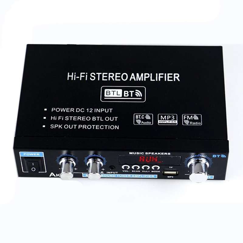 Ak35 Digital Power Amplifier 2-channel Power Amplifier Power Amplifier General Car Supplies Us Plug