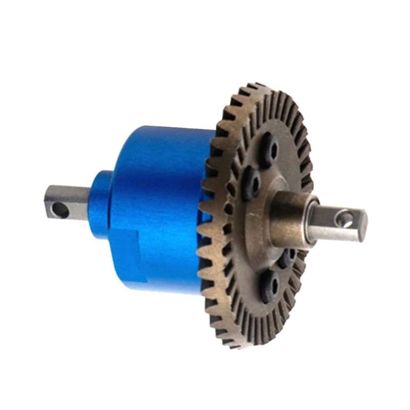 All Metal Front Rear Differential for Slash VXL Stampede HQ727 1/10 RC Car Upgrade Parts,Blue