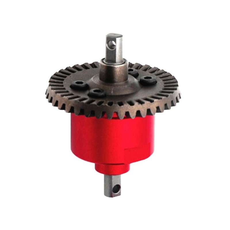 All Metal Front Rear Differential for Slash VXL Stampede HQ727 1/10 RC Car Upgrade Parts,Red