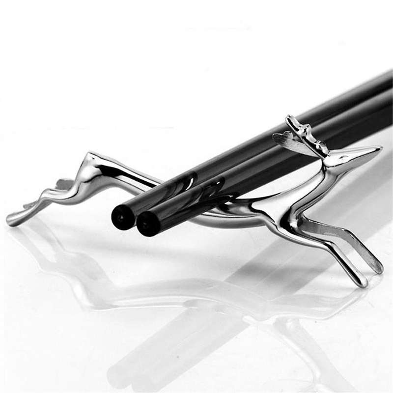 Alloy Dachshunds Wild Deer Chopstick Frame Chopstick Holder Fork Rack Festival Christmas Ornament