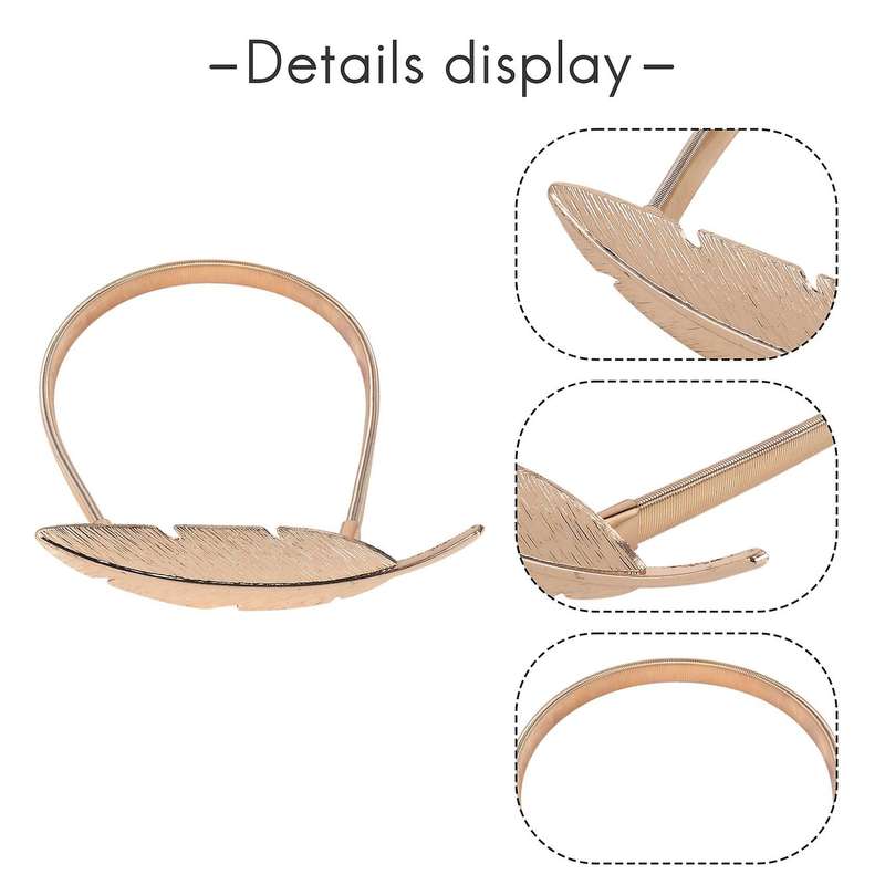 Alloy Curtain Hanging Curtain Back Tie Modern Minimalist Style Curtain Tie,2 Pieces