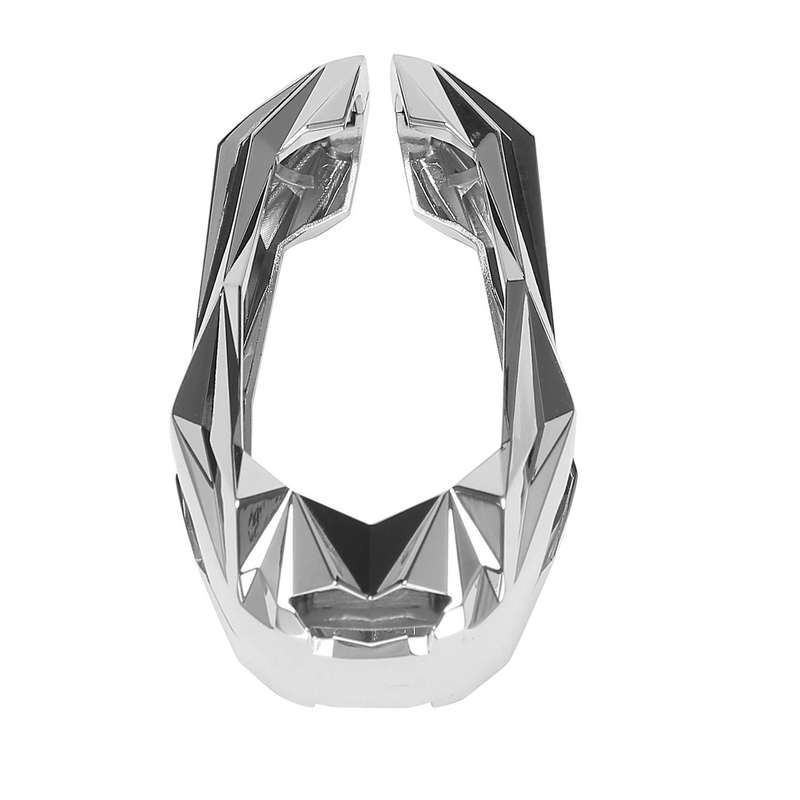 Alloy Silicone Car Key Cover Key Case for 408 508 2008 3008 4008 5008 C4 C4L C6 C3-XR Silver