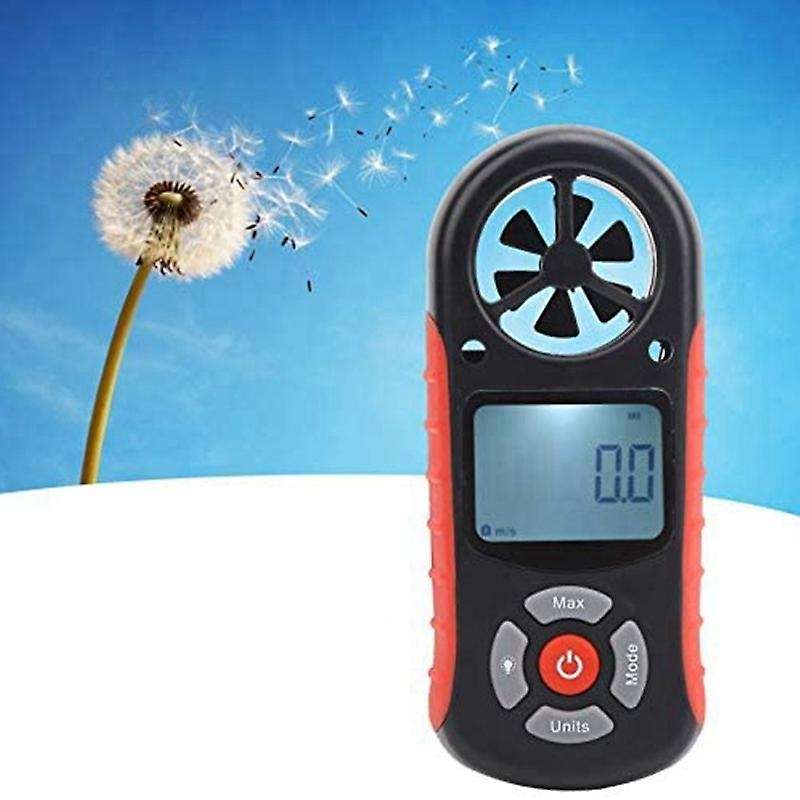 Altitude Meter LCD Anemometer Altitude Gauge Weather Instrument Professional for Climbing Small Ultr