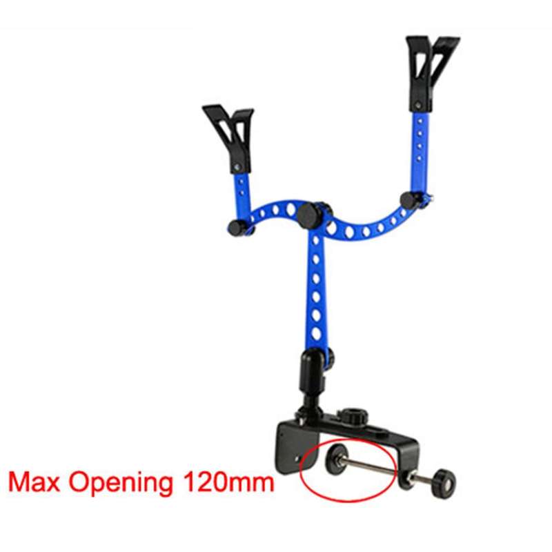 Aluminium Alloy Raft Fishing Sea Boat Fishing Rod Rack Holder Bracket Support Pole Clamp Clip Fishin