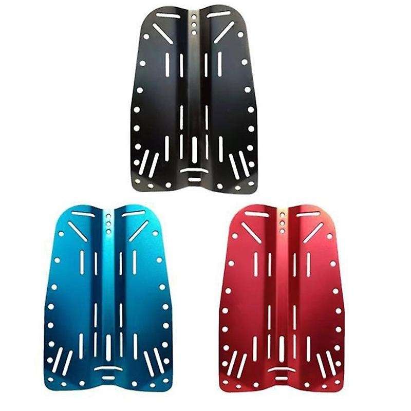 Aluminium Scuba Diving Technique Backplate Diver BCD Plate,Blue