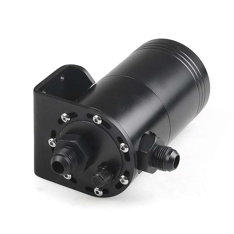 Aluminium Racing Oil Catch Tank Can Round Can Reservoir Turbo Oil Catch Can / Can Catch Universal