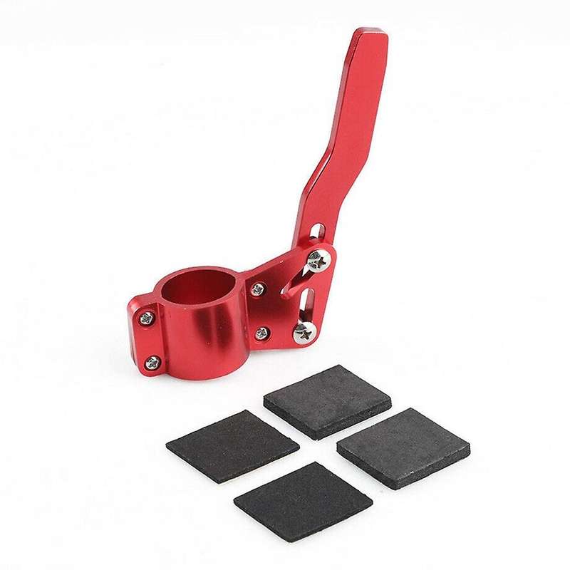 Aluminium Red Car Turn Signal Lever Extender Steering Wheel Turn Rod Position Up Kit