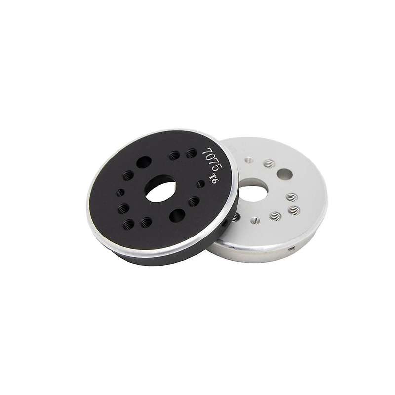 Aluminum 7075-t6 Motor Fixing Cover for 1/5 1/6 Xrt Upgrade Parts Accessories, Black