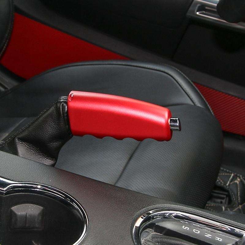 Aluminum Alloy Car Interior Hand Brake Level Cover Handbrake Grips for 2015-2017