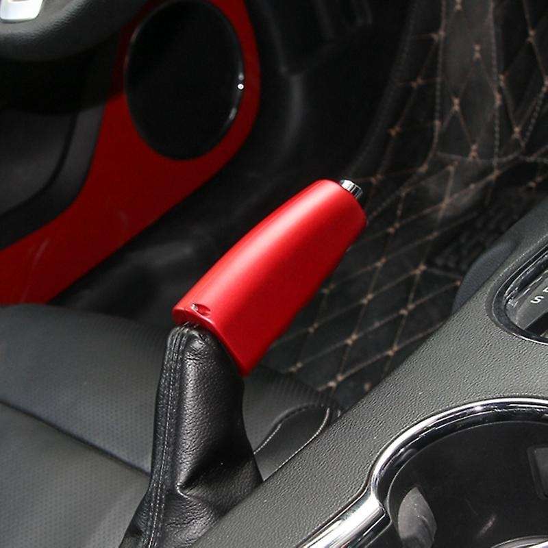 Aluminum Alloy Car Interior Hand Brake Level Cover Handbrake Grips for 2015-2017