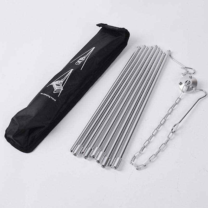 Aluminum Alloy BBQ Grills Dutch Oven Hanging Tripod Portable Folding Outdoor Camping Picnic BBQ Trip