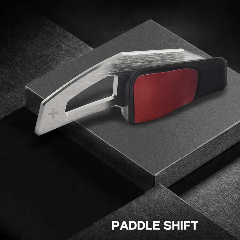 Aluminum Alloy for Paddle for The Public Golf 6 Mk6 R20 R36 Cc for Steering Wheel Shift, Silver