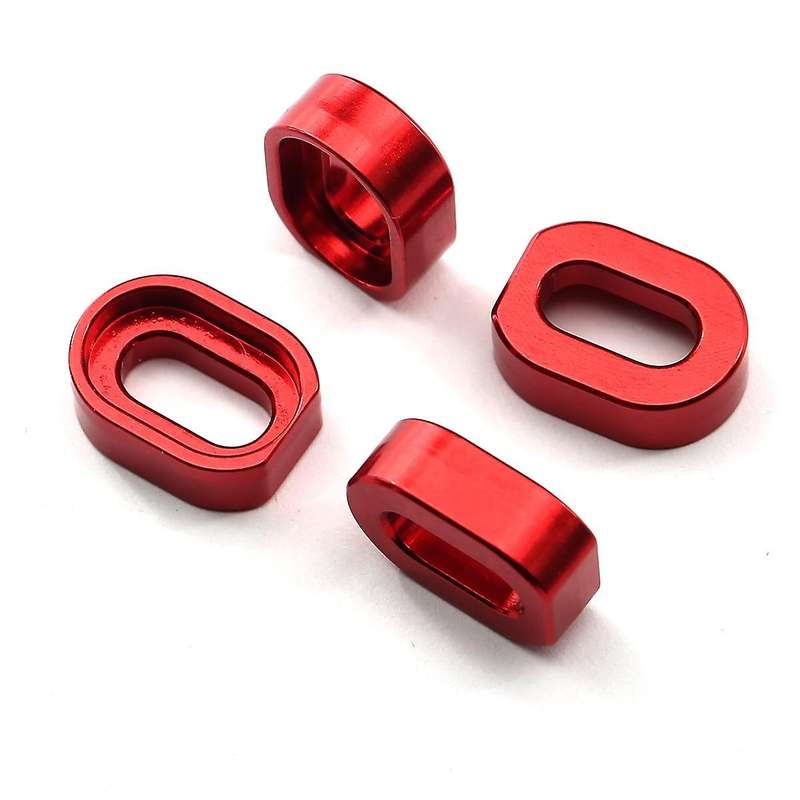 Aluminum Alloy Fixing Motor Base Reinforcement with Screws Kit for 1/5 6S Accessories Red