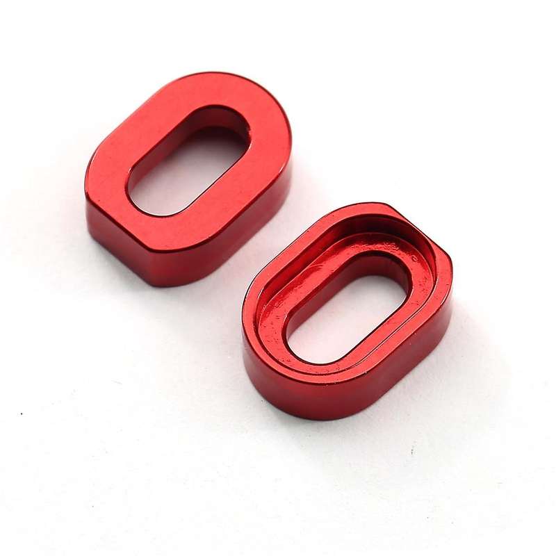 Aluminum Alloy Fixing Motor Base Reinforcement with Screws Kit for 1/5 6S Accessories Red