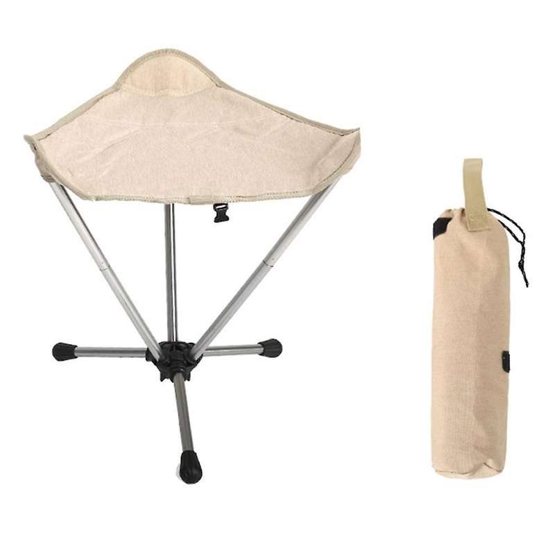 Aluminum Alloy Outdoor Fishing Folding Stool Portable Stool Triple-Cornered Stool Folding Three-Legg