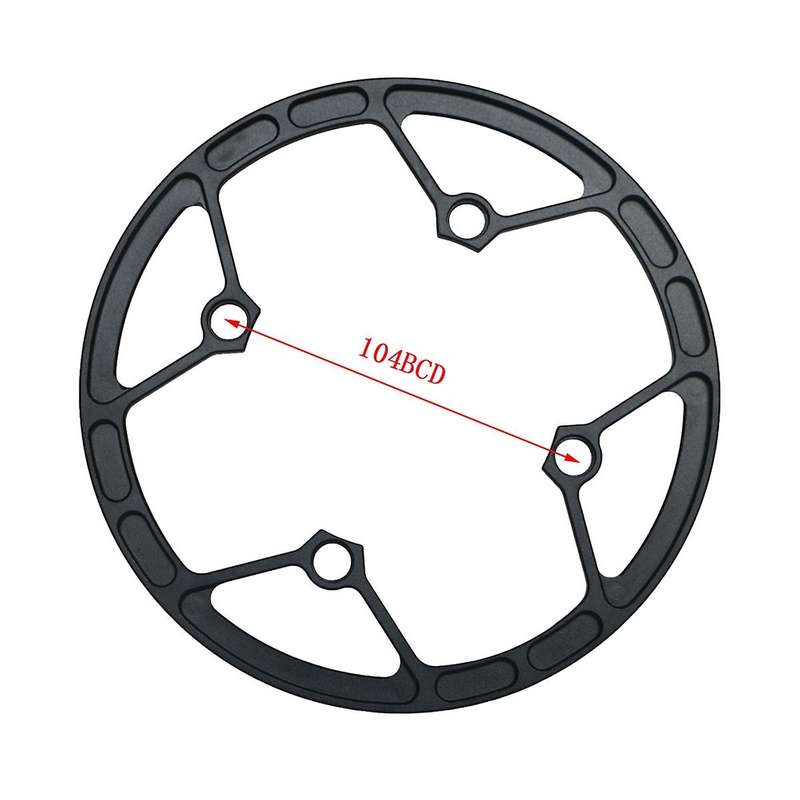 Aluminum Alloy Protect Cover Bicycle Bash Guard Chain Guide BCD104 Chainring Fit for XC FR AM Bicycl