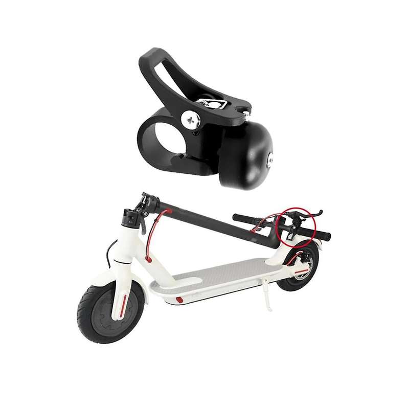 Aluminum Alloy Scooter Bell Horn Loop with Quick Release Bracket for M365 Pro 1S Electric Scooter P