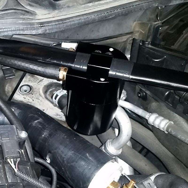 Aluminum Alloy Reservior Oil Catch Can Tank with Radiator Hose for - N54 335I 135I E90 E92 E82 2006-