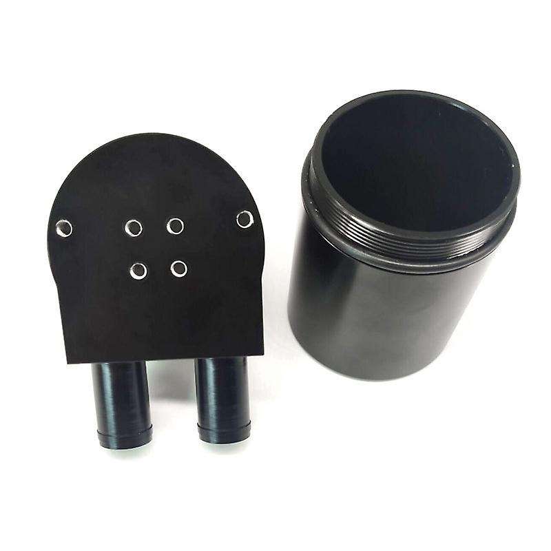 Aluminum Alloy Reservior Oil Catch Can Tank with Radiator Hose for - N54 335I 135I E90 E92 E82 2006-