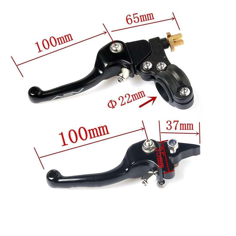 Aluminum Alloy Motorcycle Clutch Lever Brake Lever Motocross for KLX BBR ATV Motorcycle Brake Pump B