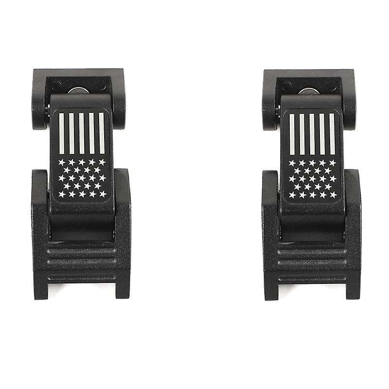 Aluminum Alloy Hood Latches Catch Kit Replacement for Wrangler JL JLU 2018 2019 2020 JT 2020