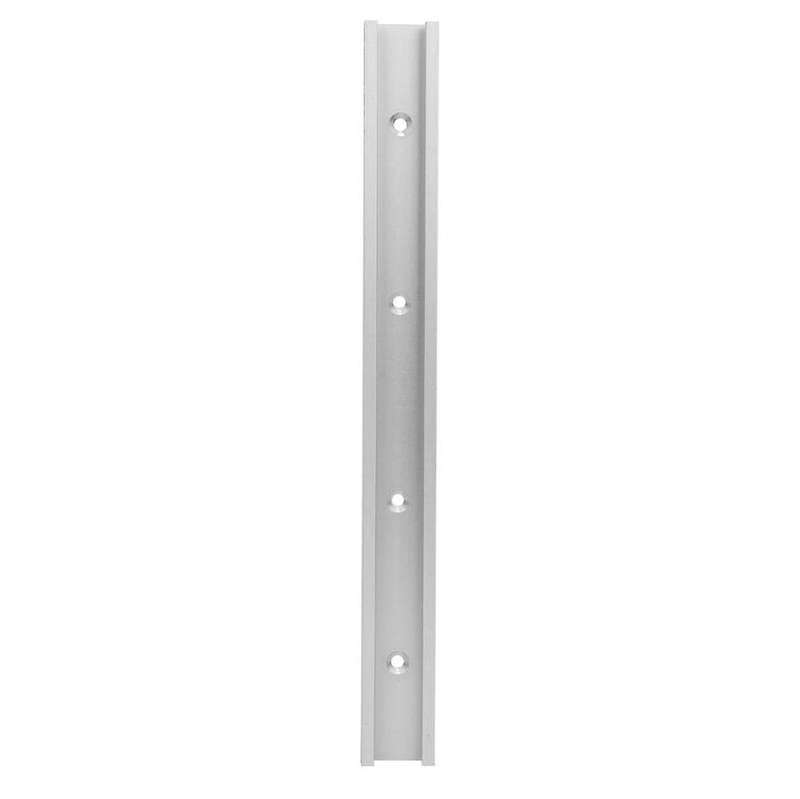 Aluminum Alloy -Slot Connection Guide Rail Template -Bar Woodworking Chute (600 mm/23.6 Inches)