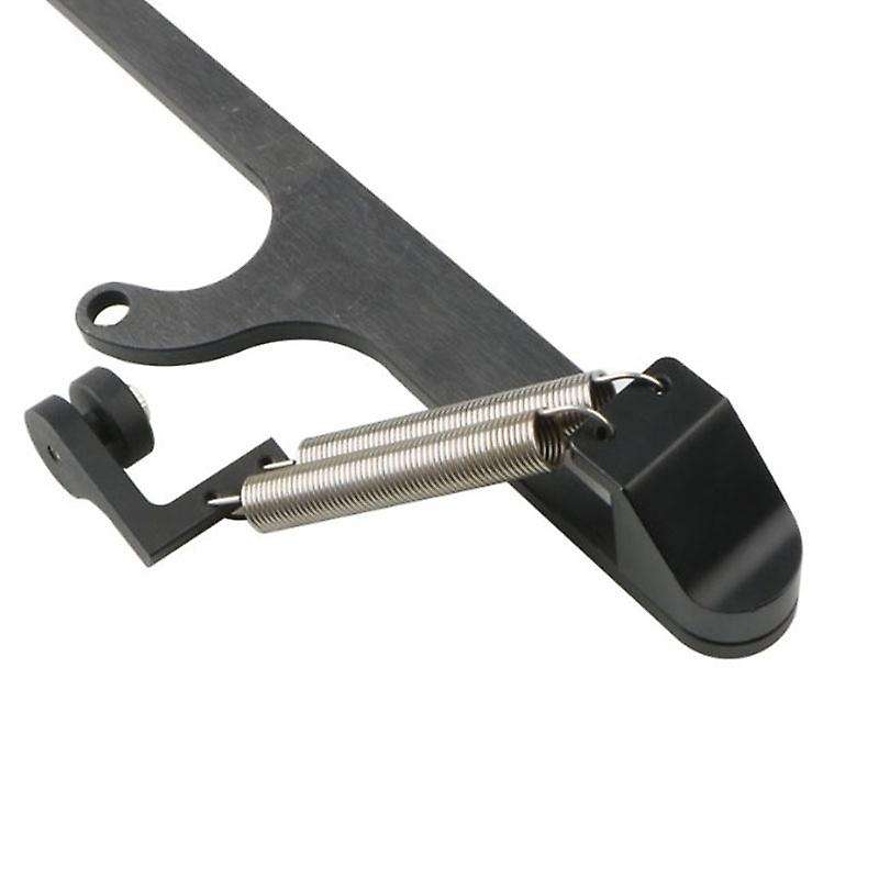 Aluminum Anodized Throttle Cable Bracket for 4150 Style Series Carburetor-Black