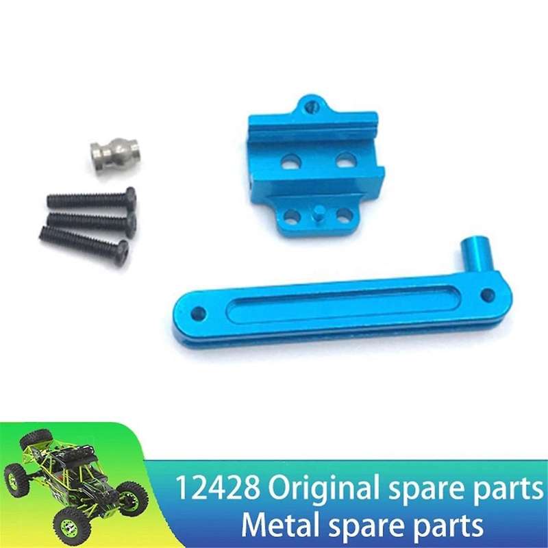 Aluminum Alloy Steering Upgrade Kit for 12427 12428 12429 12423 RC Car Spare Parts Accessories