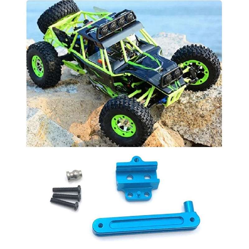 Aluminum Alloy Steering Upgrade Kit for 12427 12428 12429 12423 RC Car Spare Parts Accessories