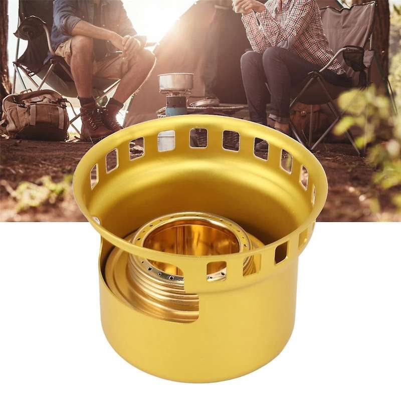 Aluminum Camping Alcohol Stoves Portable Picnic Bbq Furnace Windproof Alcohol Stoves Outdoor Cooking