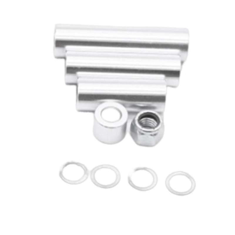 Aluminum Billet Alternator Bracket Kit for Sb Small Block 260 289 302 5.0l Engines 1968-1993 Silver