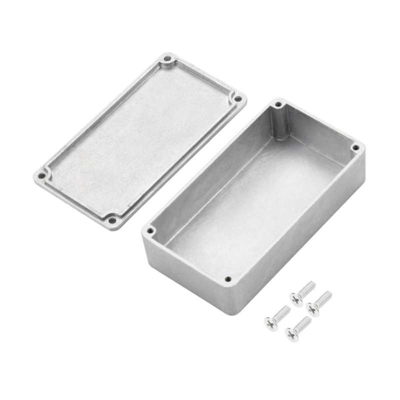 Aluminum Box Guitar Effects Housing Stompbox Effects Housing Drillable Plastic Spray DIY Guitar Ped