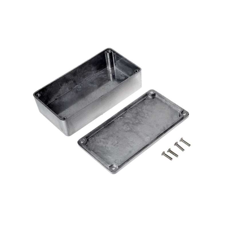 Aluminum Box Guitar Effects Housing Stompbox Effects Housing Drillable Plastic Spray DIY Guitar Ped