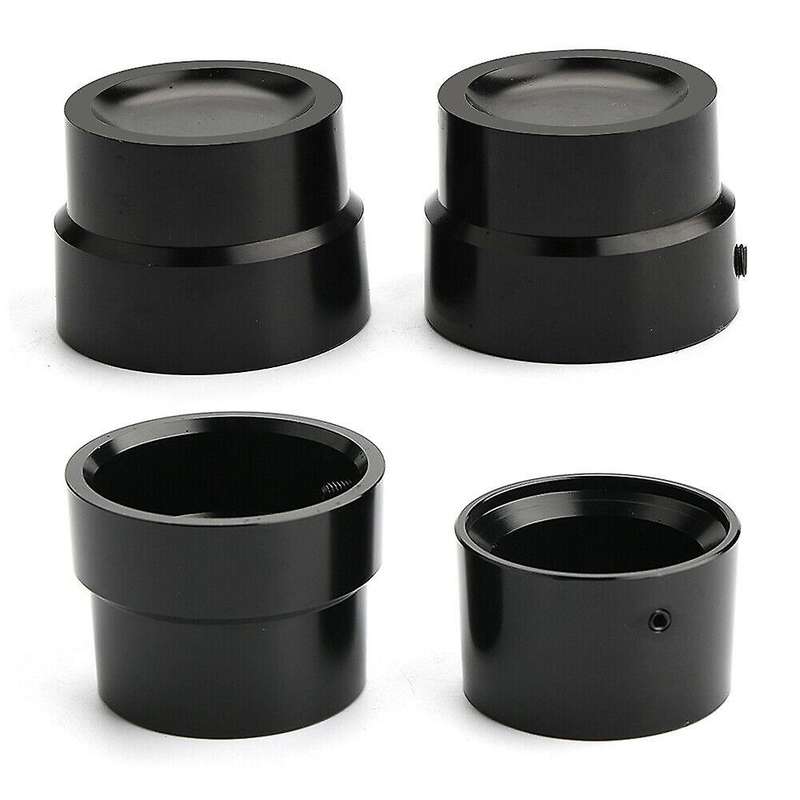 Aluminum Black Wheel Axle Nut Cap Cover Front & Rear for Street Glide XL883 1200