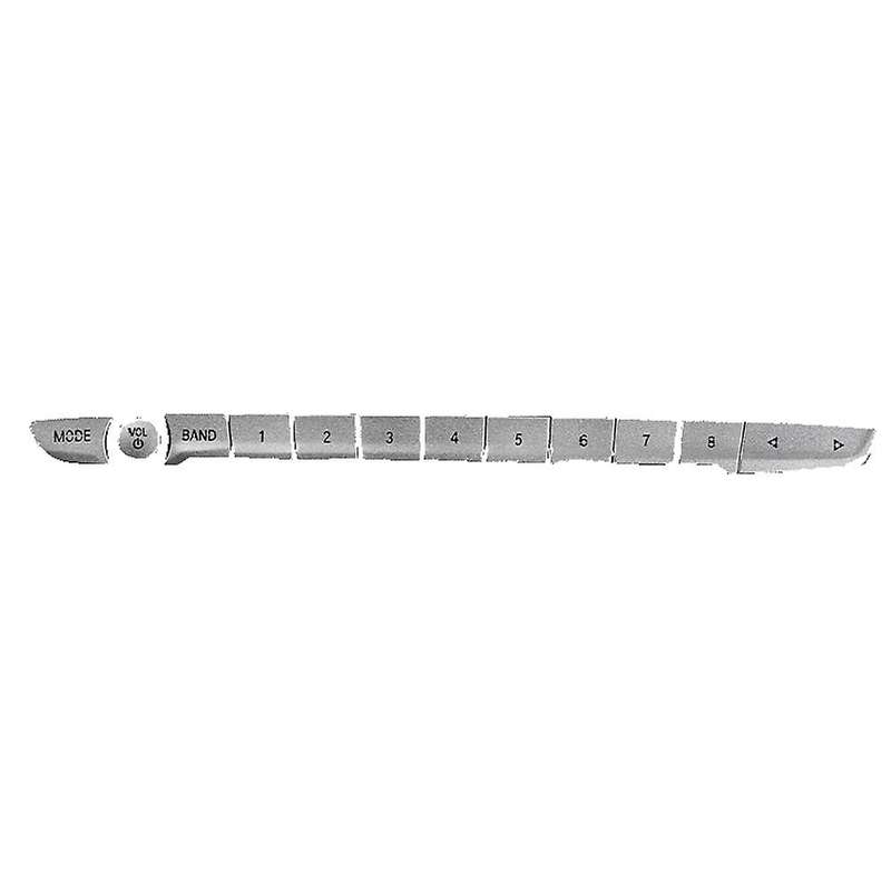 Aluminum Central Control Digital Button Sticker Decoration Cover Trim for A90 2018-2021 Accessories