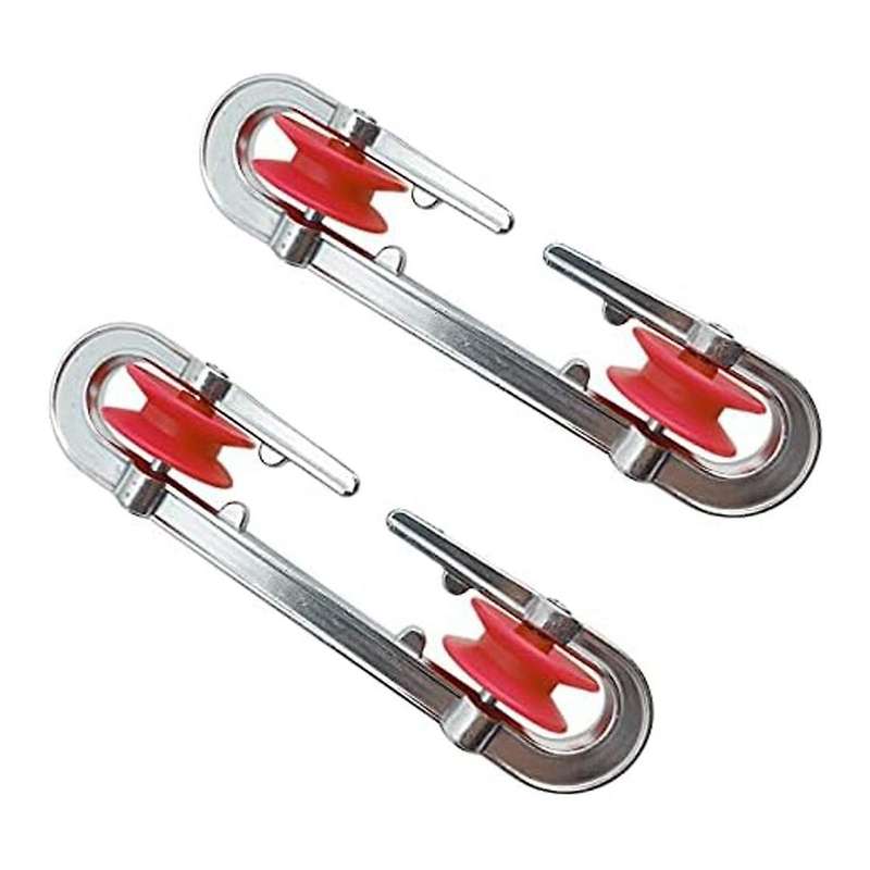 Aluminum Clothesline Spreader,Pulley Clothesline Accessories for Heavy Loads and Long Clothesline,2