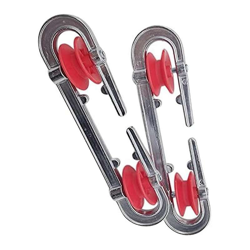 Aluminum Clothesline Spreader,Pulley Clothesline Accessories for Heavy Loads and Long Clothesline,2