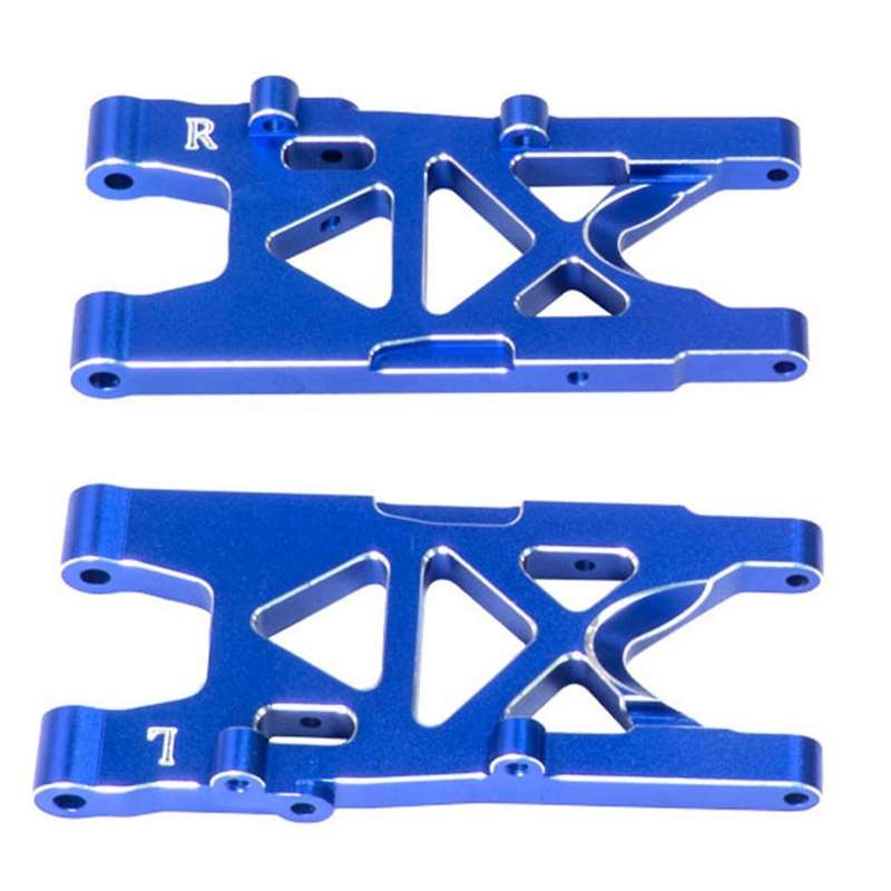 Aluminum Front and Rear Suspension Arms for ARRMA 1/8 Mojave 4S Upgrade Parts Blue