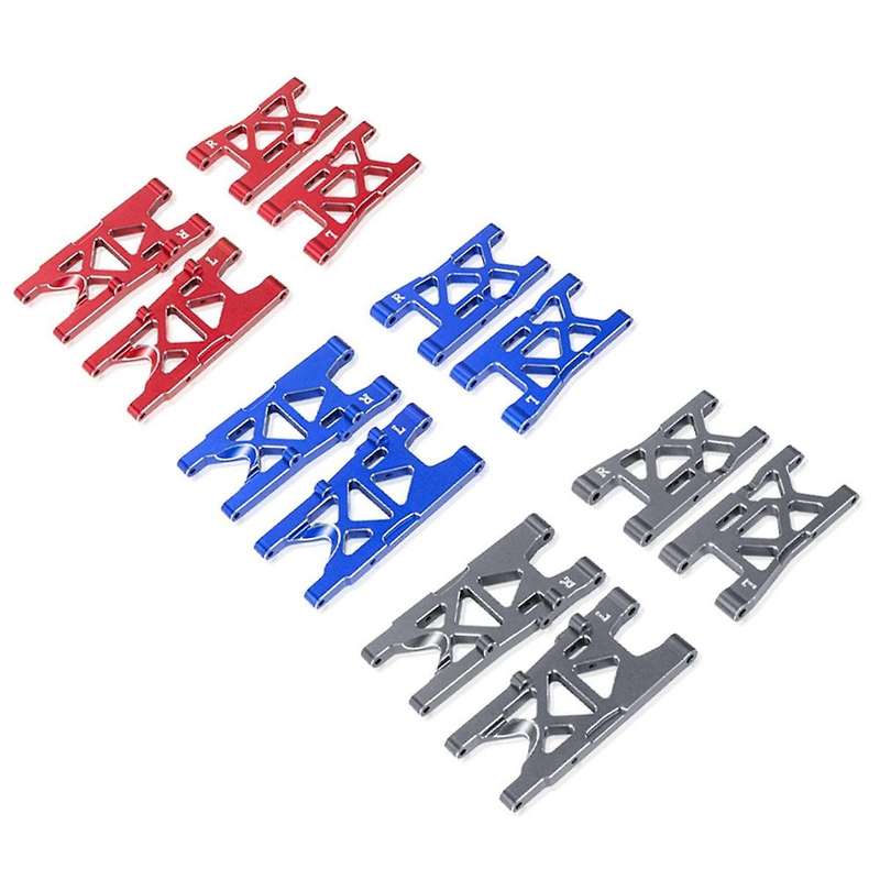 Aluminum Front and Rear Suspension Arms for ARRMA 1/8 Mojave 4S Upgrade Parts Red