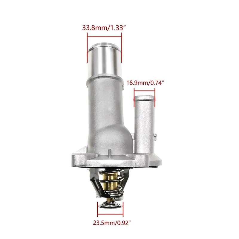 Aluminum Engine Thermostat Housing Water Pipe for 3 5 Mx-5 Focus Lfde Lf70-15-170 Lf7015170