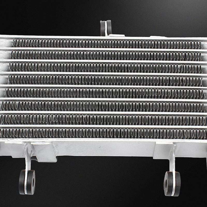 Aluminum Motorcycle Engine 8 Row Cooling Radiator for 125CC-250CC Motorcycle Dirt Bike ATV M12