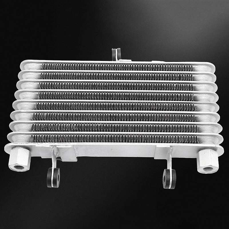 Aluminum Motorcycle Engine 8 Row Cooling Radiator for 125CC-250CC Motorcycle Dirt Bike ATV M12