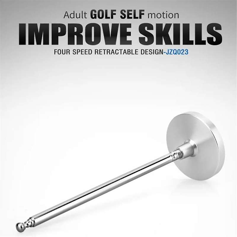 Aluminum Golf Direction Cutting Lever Indicator Golf Training Auxiliary Rod Cutting Exercise Auxilia