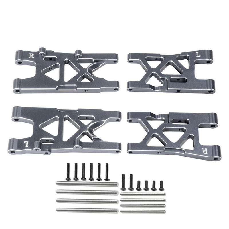Aluminum Front and Rear Suspension Arms for ARRMA 1/8 Mojave 4S Upgrade Parts Titanium