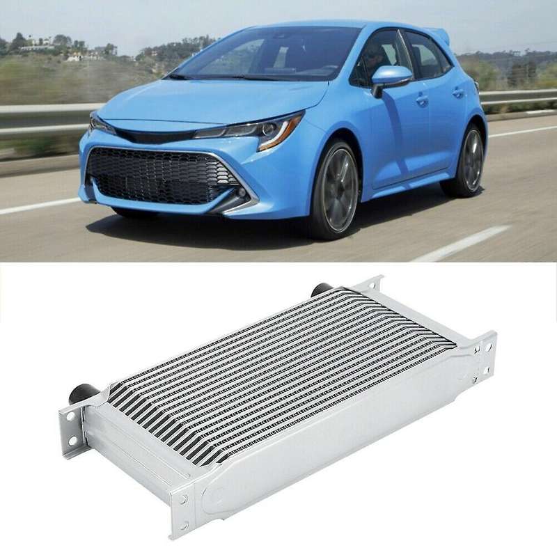 Aluminum Radiator 19 Rows British Type Car Engine Cooling Radiator Replacement Universal Cooler