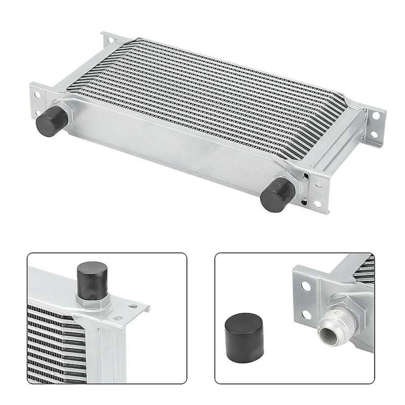 Aluminum Radiator 19 Rows British Type Car Engine Cooling Radiator Replacement Universal Cooler